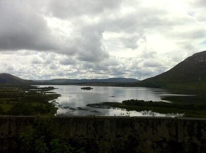 Ireland clouds landscape