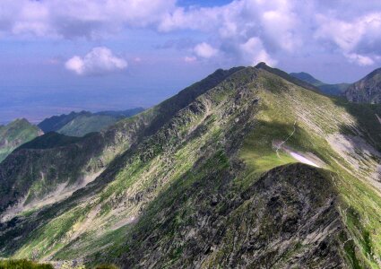 Fagaras mountains transylvania photo