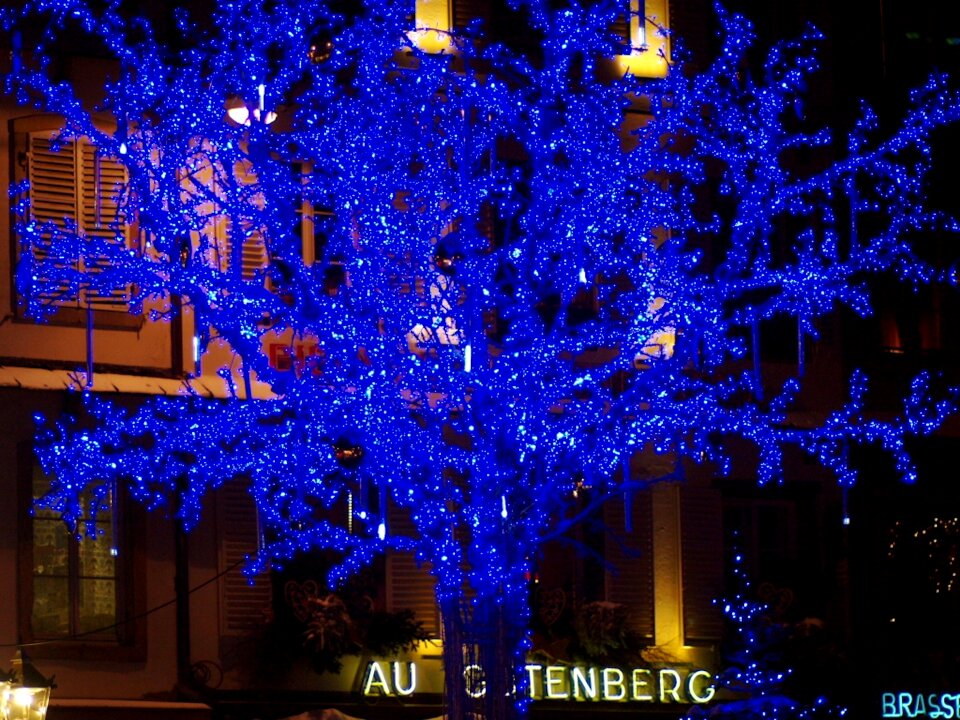 Lighting christmas holiday