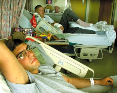 Recuperating care laying
