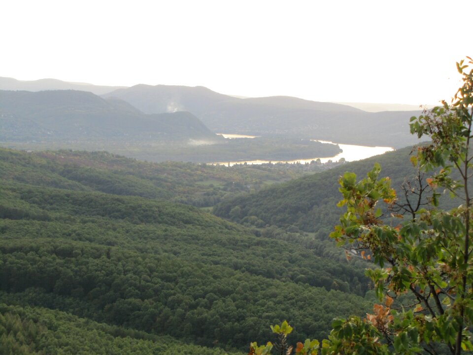 Water landscape lookout tower