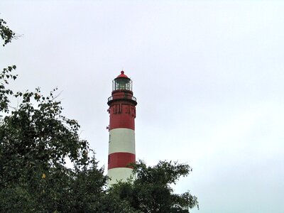 Lighthouse island north sea photo