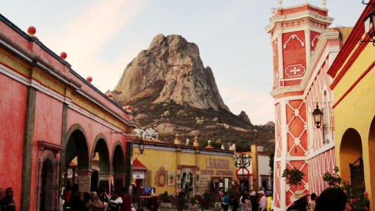 Mexico rock monolith