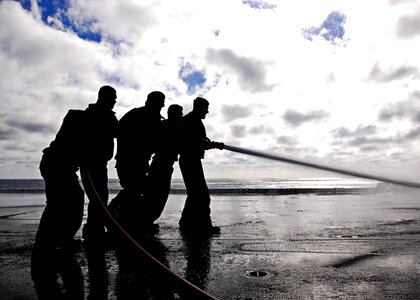 Clouds personnel sailors