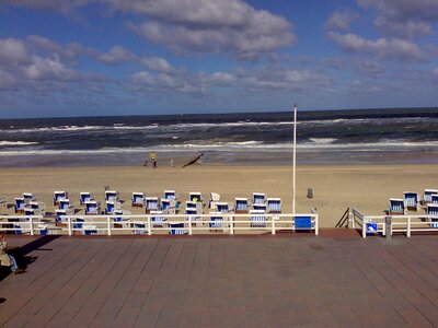 Promenade westerland north sea