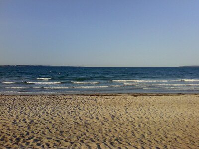 Baltic sea beach eckernförde