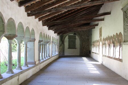 Schaffhausen monastery cloister