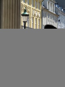 Amalienborg palace guard bearskin cap photo