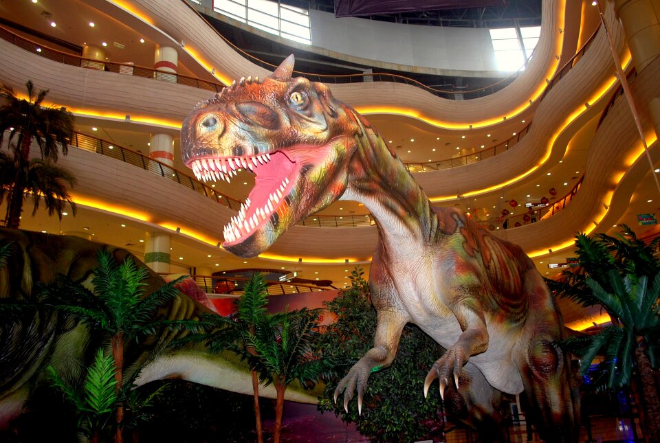 Scary creature t-rex