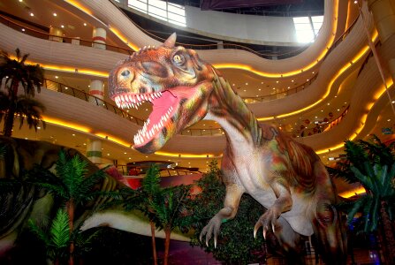 Scary creature t-rex