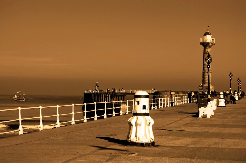 Promenade city sea