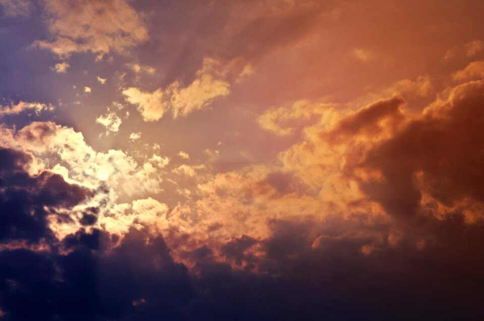 Sky sun sunset