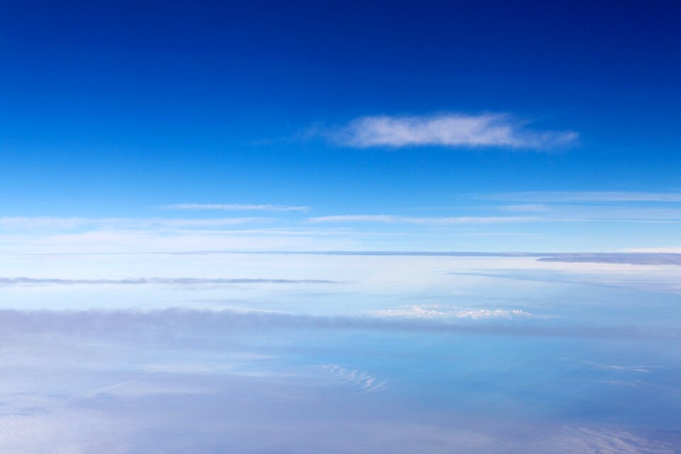 Atmosphere background blue
