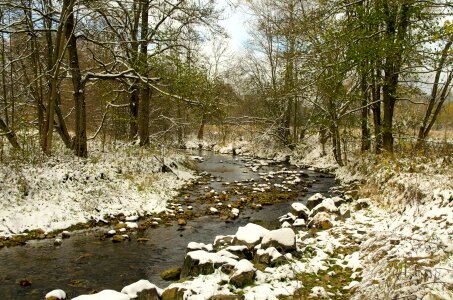 Journey stones river photo