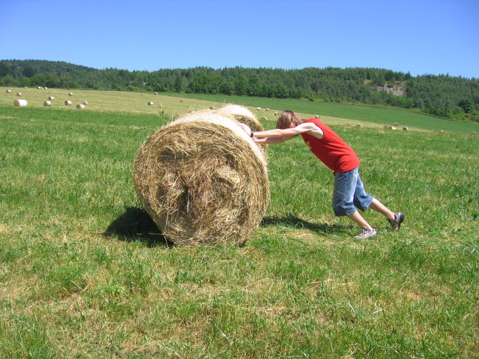Playing fun pushing