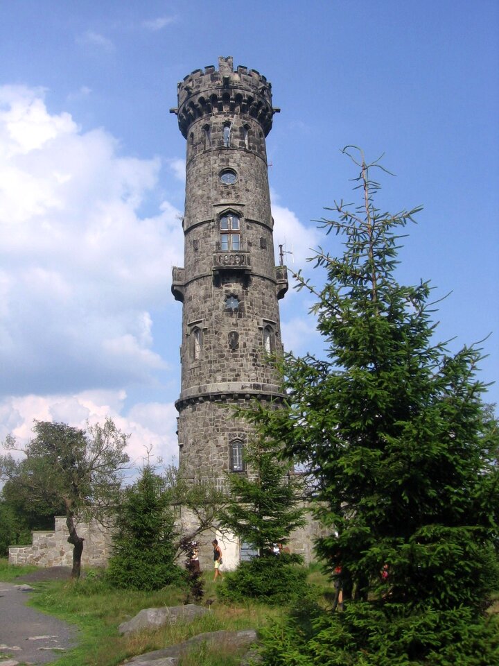 Knight's castle stone architecture photo