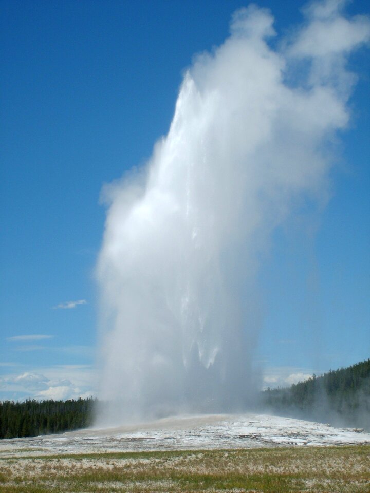 Eruption nature outdoors