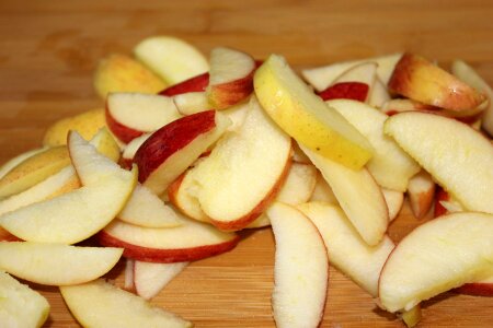 Sliced chopped chop
