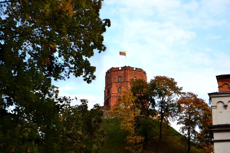 Castle gediminas golden