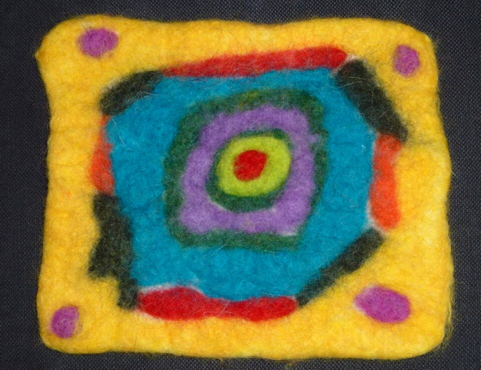 Child labour wool carding