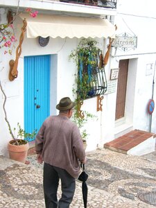 Old man mediterranean human photo