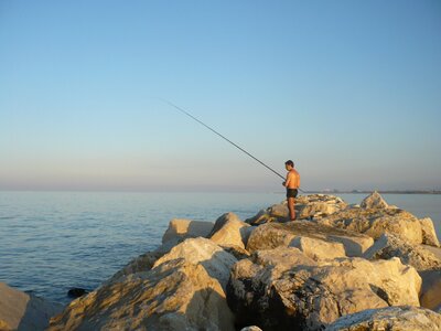 Italy san benedetto del tronto fisherman photo