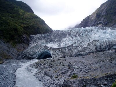 New zealand north island franz josef glacier