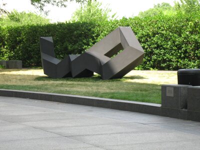 Washington dc art museum sculpture photo