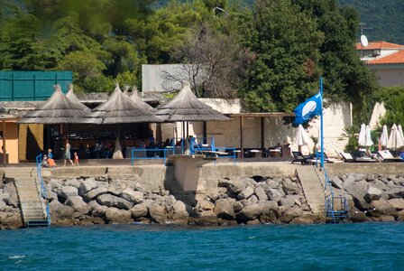 Sea vacations edge of the sea