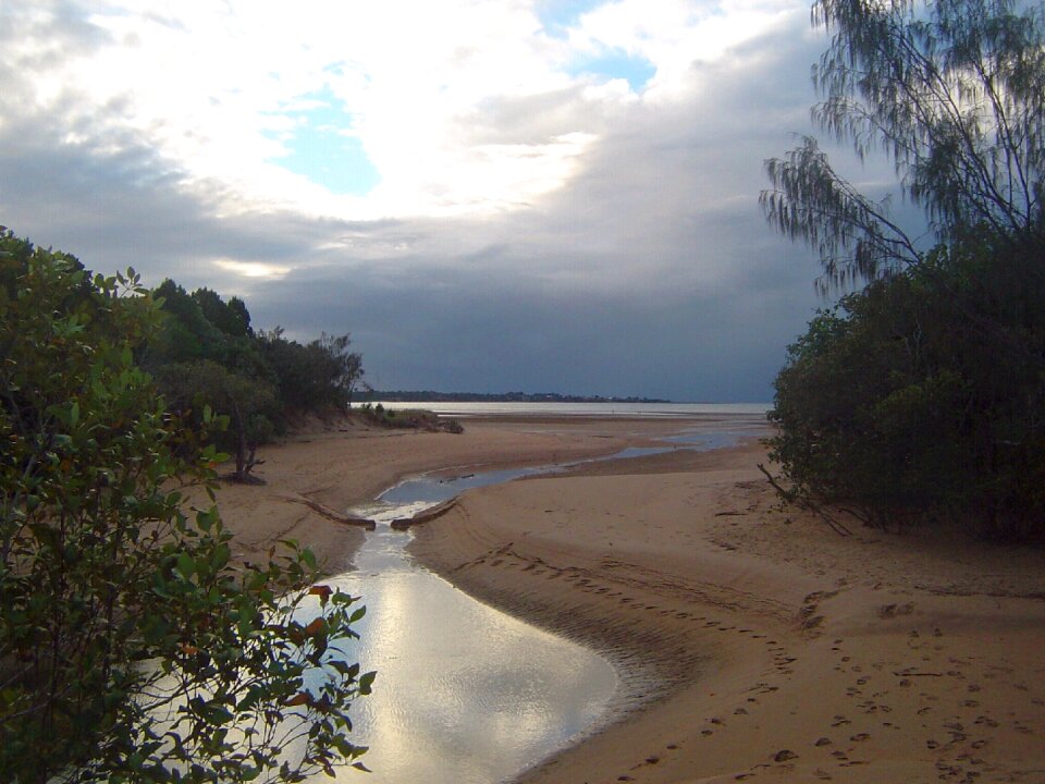 Lake river water