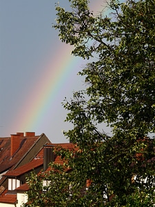 Sky color rainbow colors