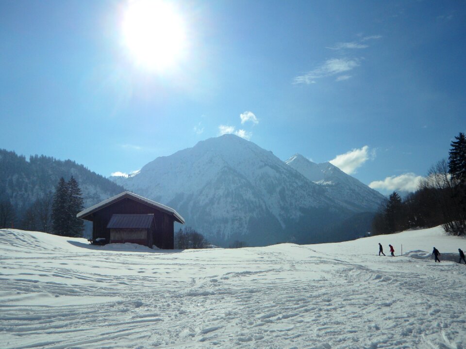 Snow allgäu mountains