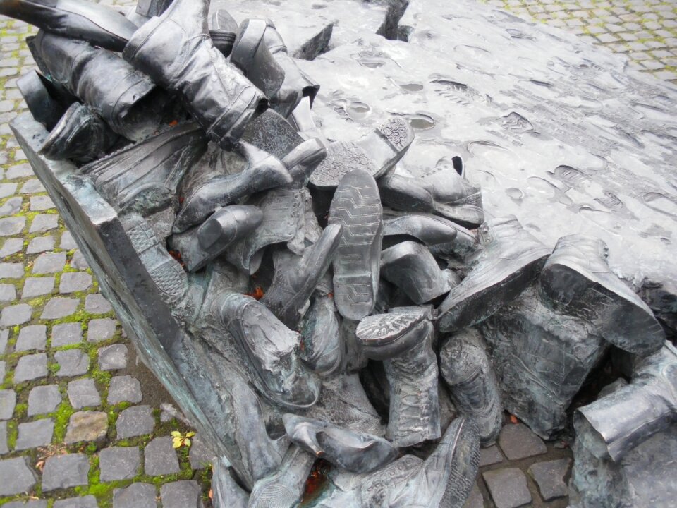 Shoes memorial edith stein