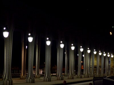 Night lights street