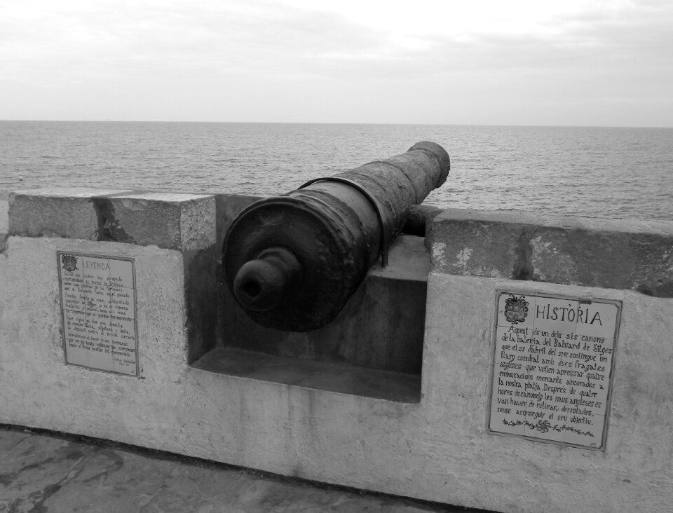 Spain cannon ancient