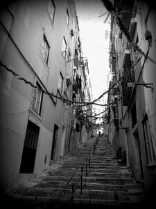 City stairs steps