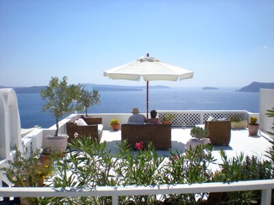 Marine caldera oia