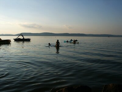 Lake balaton lake naplemenete