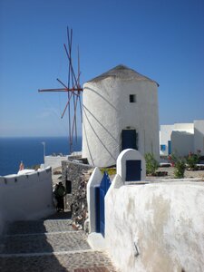 Marine windmill oia photo