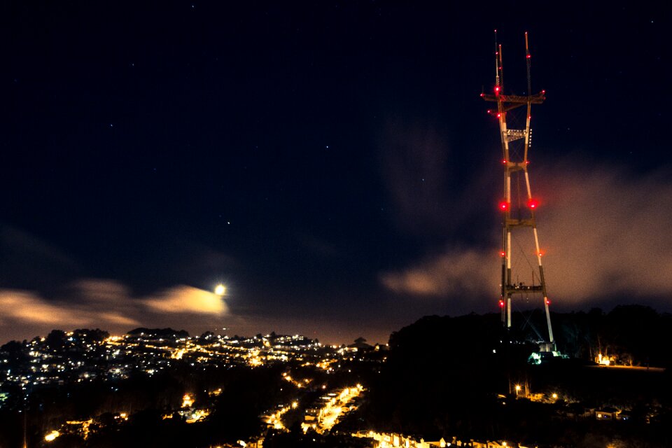 Night evening lights