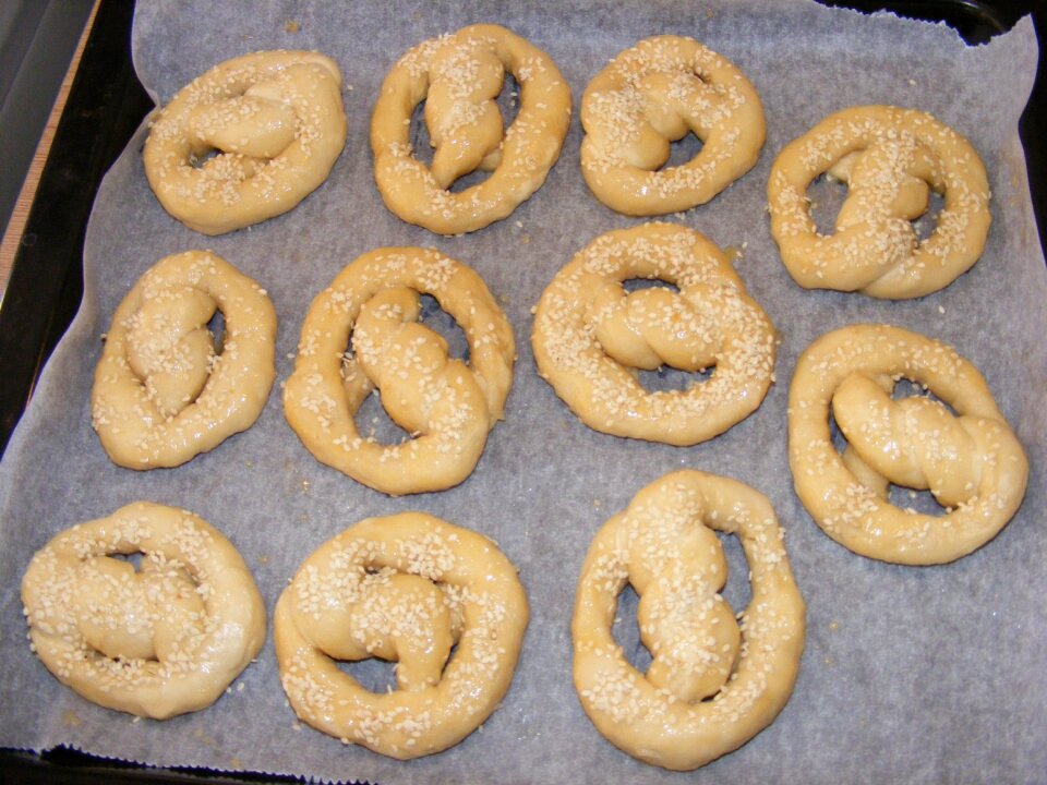 Pretzel pretzel-covrigei pretzels