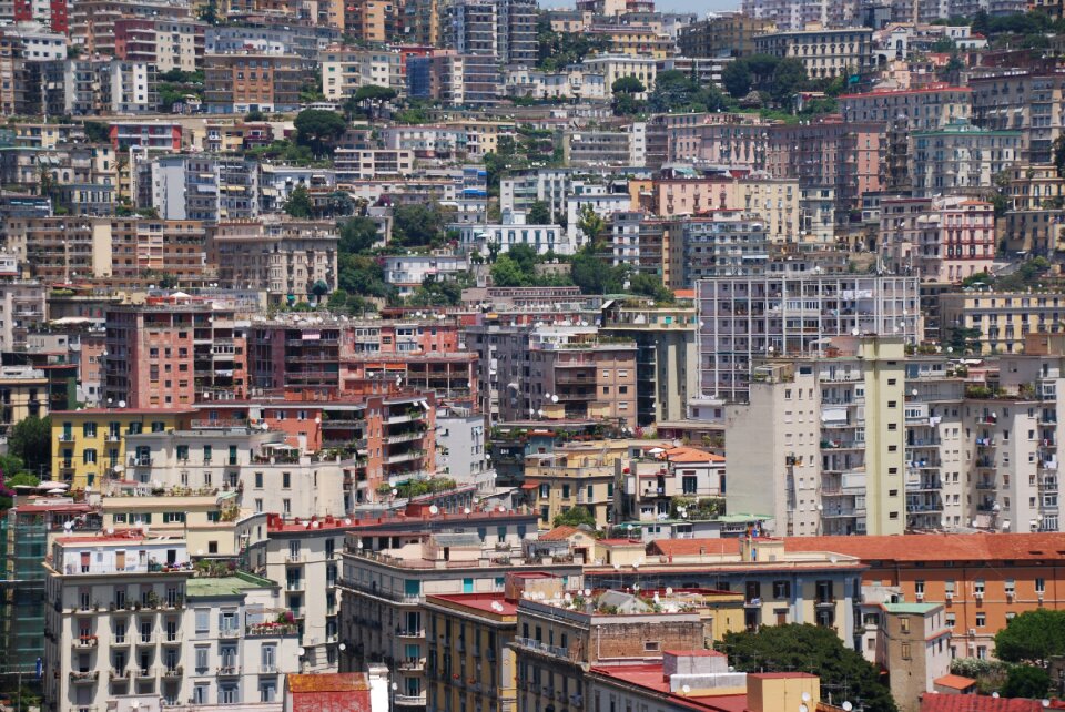Italy naples architecture
