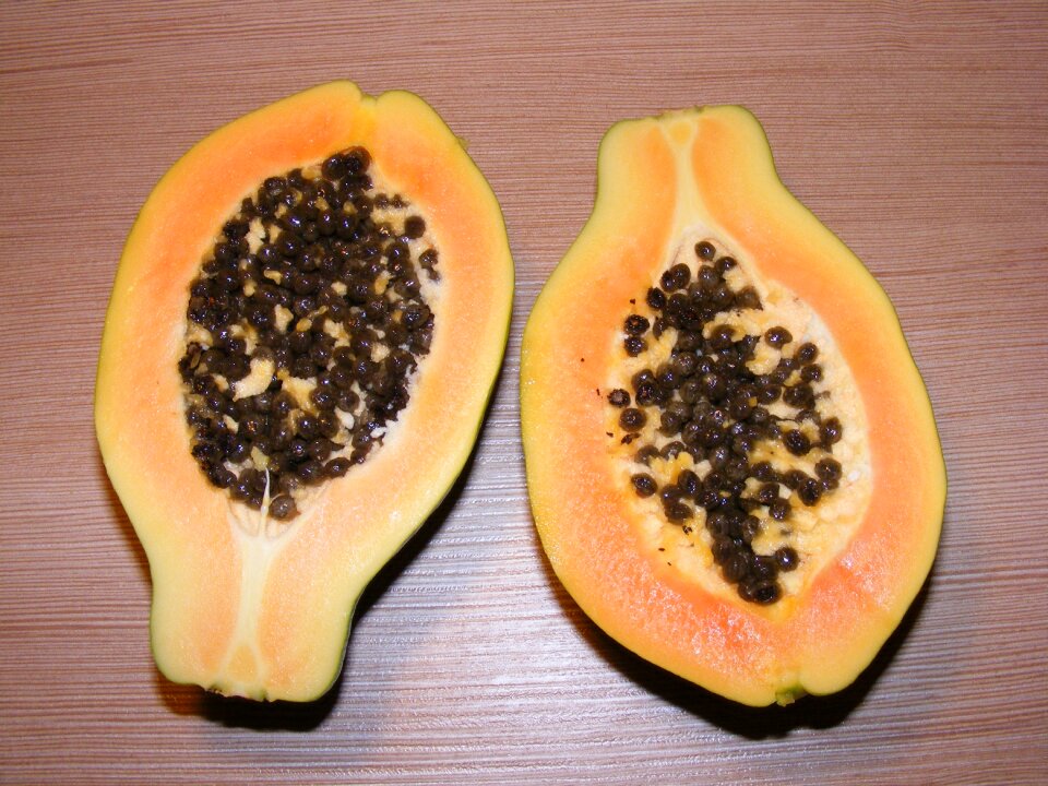 Exotic fruit papaya
