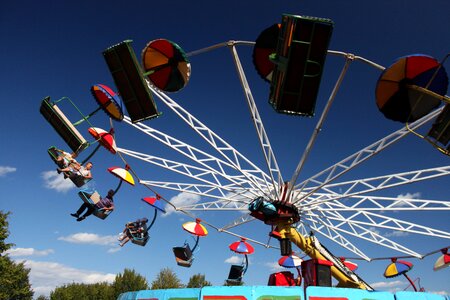 Sky swing umbrellas