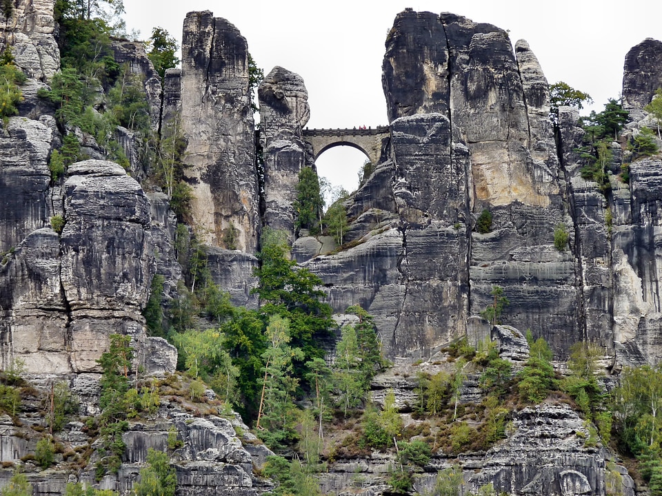 Bastion views climb bridge