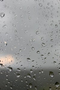 Rain raindrops storm photo
