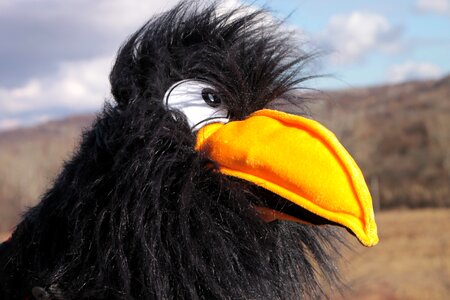 Plush puppet stuffed