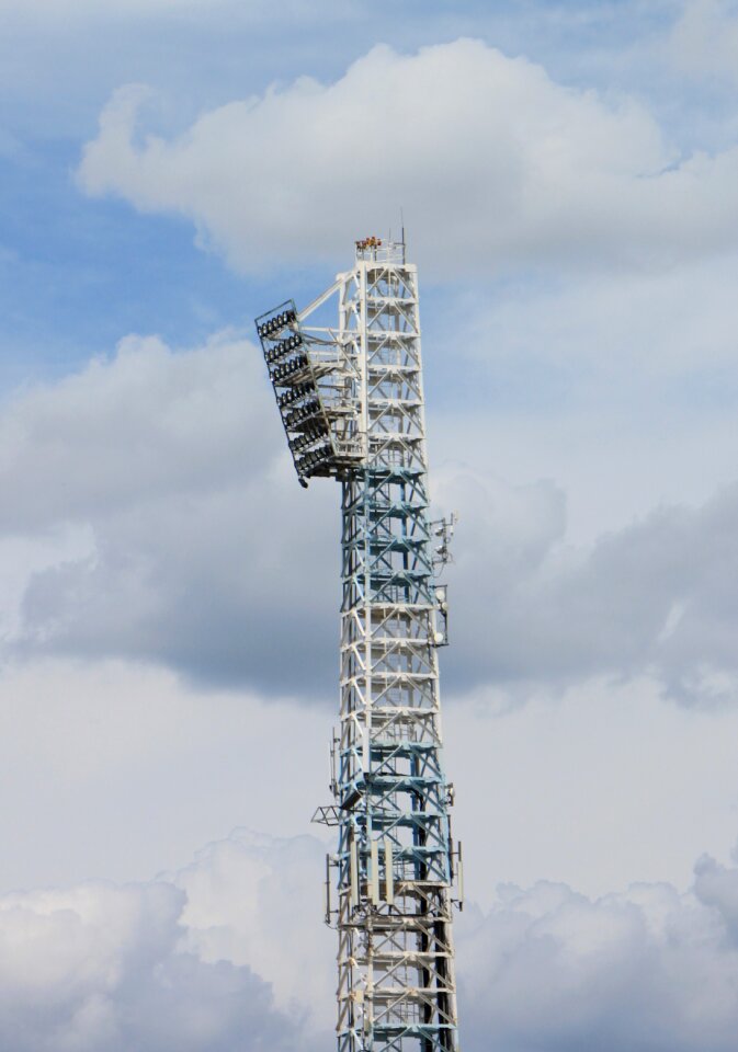Lighting pole stadium