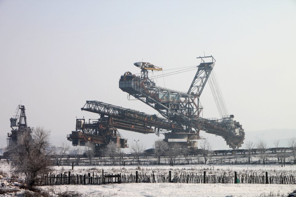 Equipment excavator mining