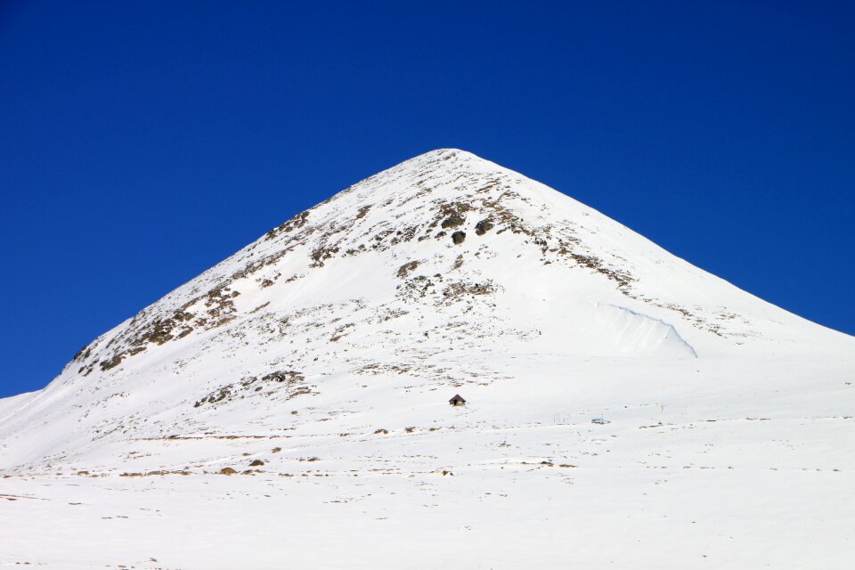 Peak retezat snow